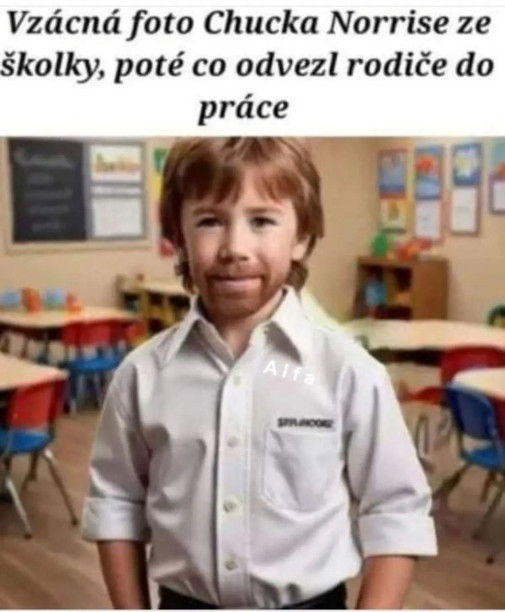 Chuck v škôlke